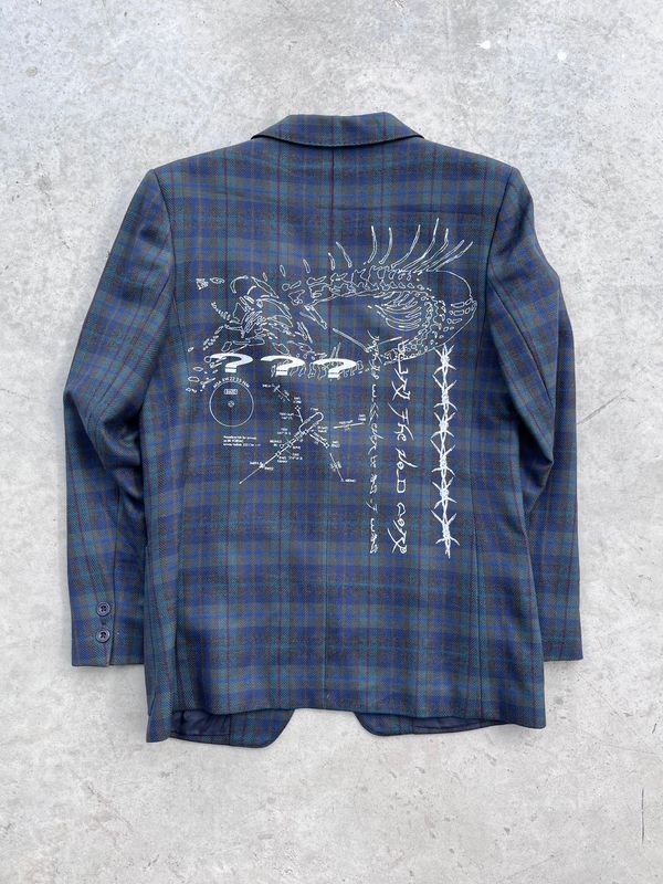Veste de costume bleue « BLUE VELVET »