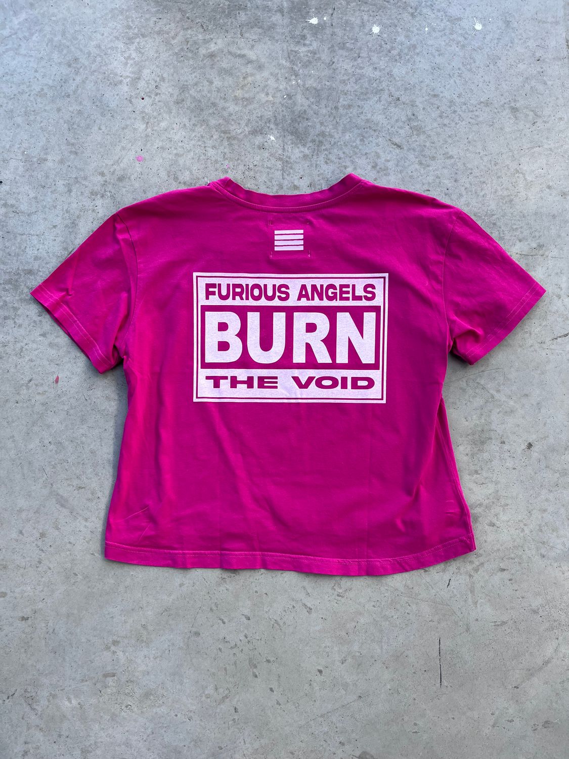 T-shirt rose Pyrex « FURIOUS ANGELS »