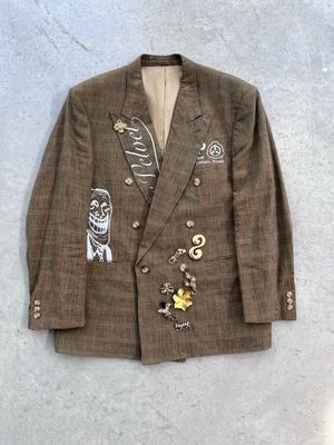 Veste de costume « BLUE VELVET »