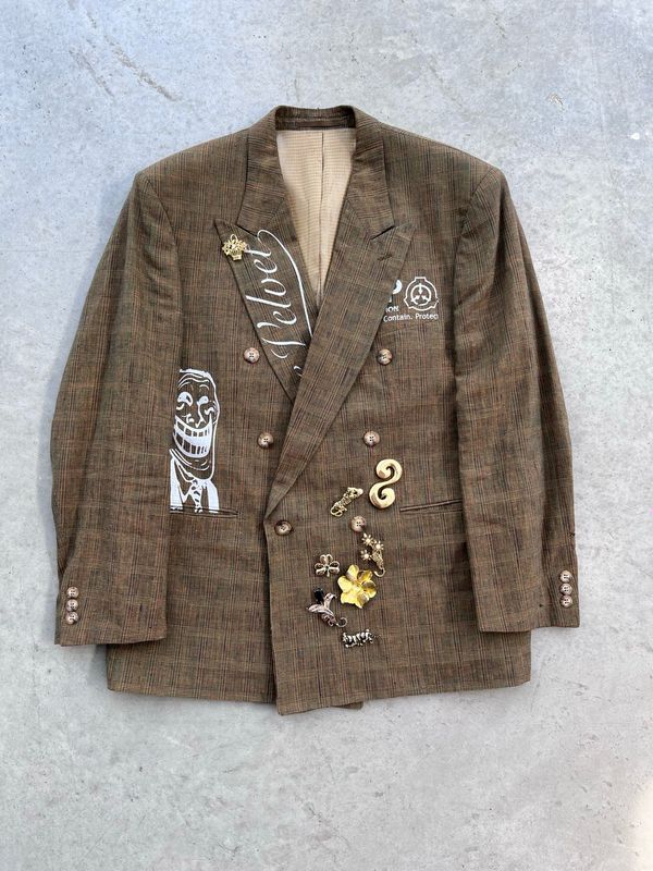 Veste de costume « BLUE VELVET »