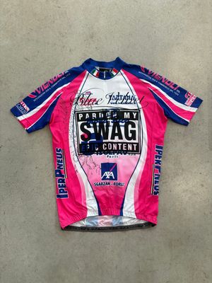 Maillot cycliste « PARDON MY SWAG »