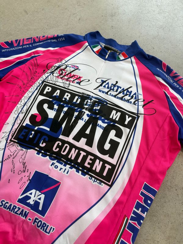 Maillot cycliste « PARDON MY SWAG »
