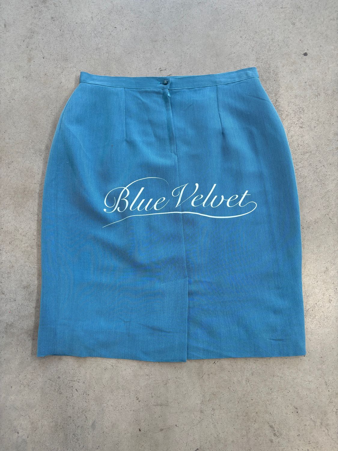 Jupe « Blue Velvet »