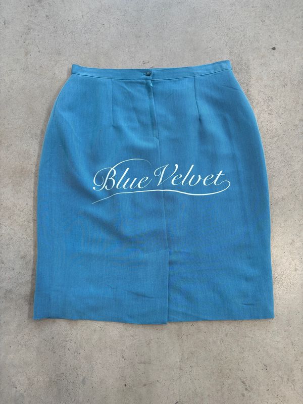 Jupe « Blue Velvet »
