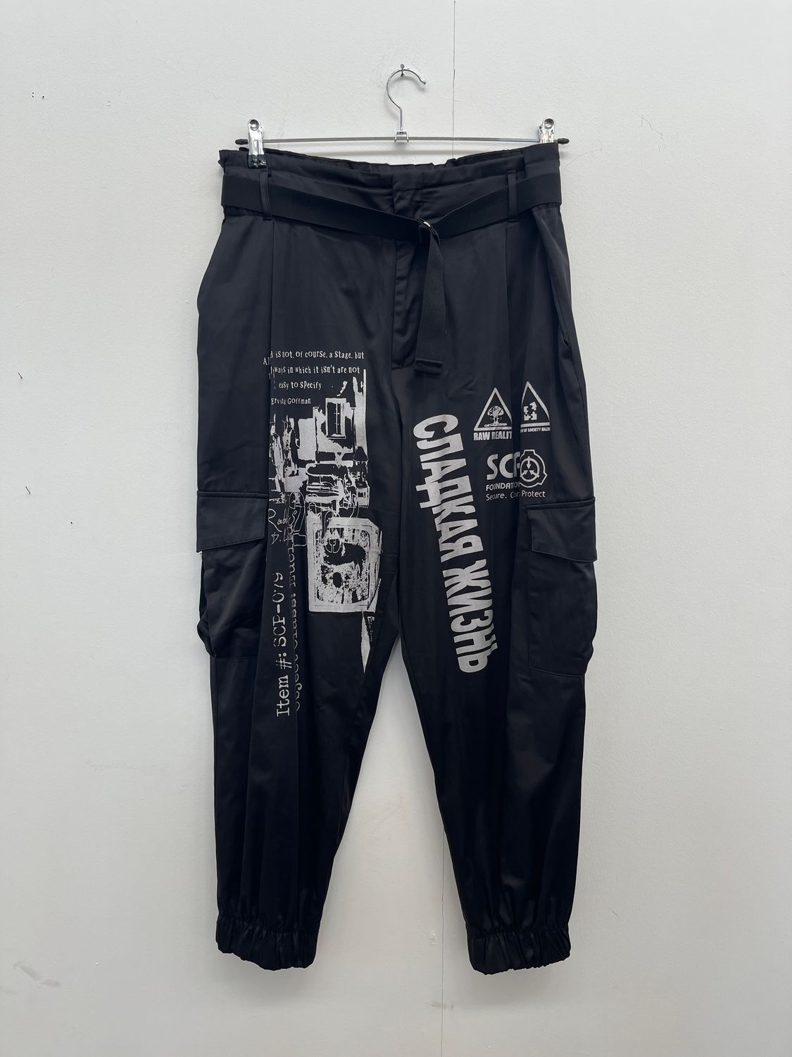 Pantalon cargo léger « SLADKAYA ZHIZN »