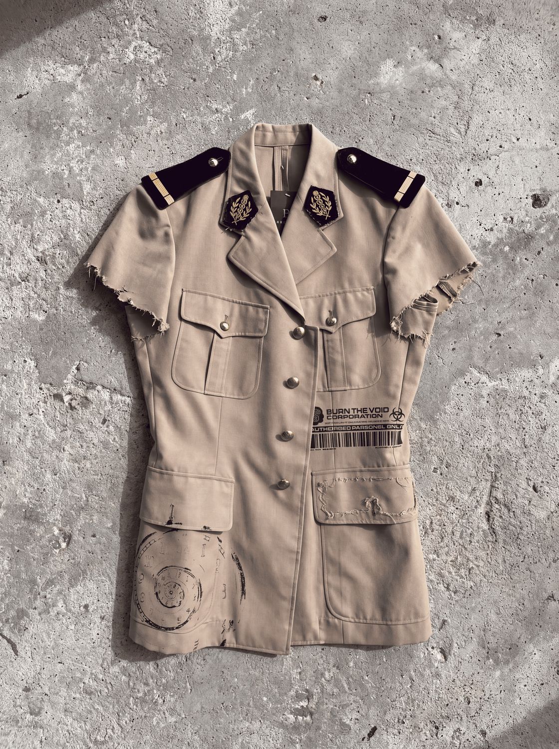 Vintage Military Long Jacket « BTV CORP »