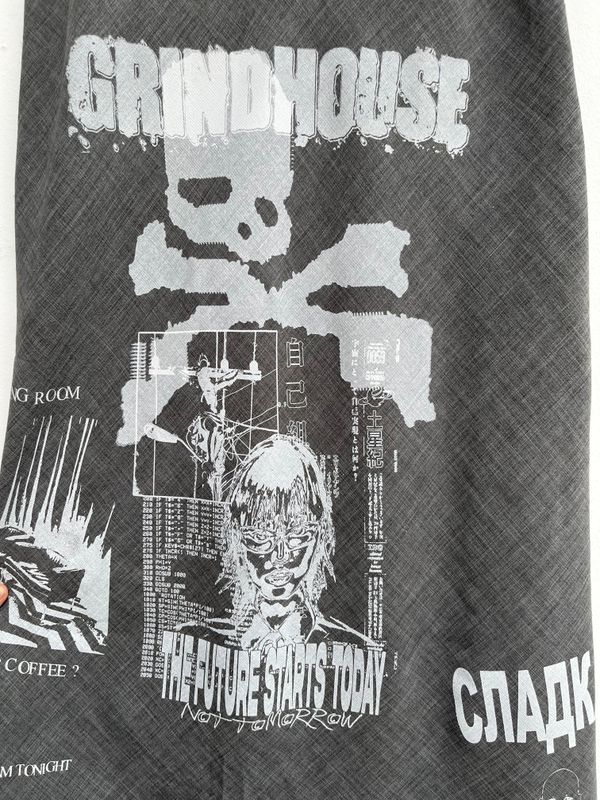 Grey Long Skirt « GRINDHOUSE »