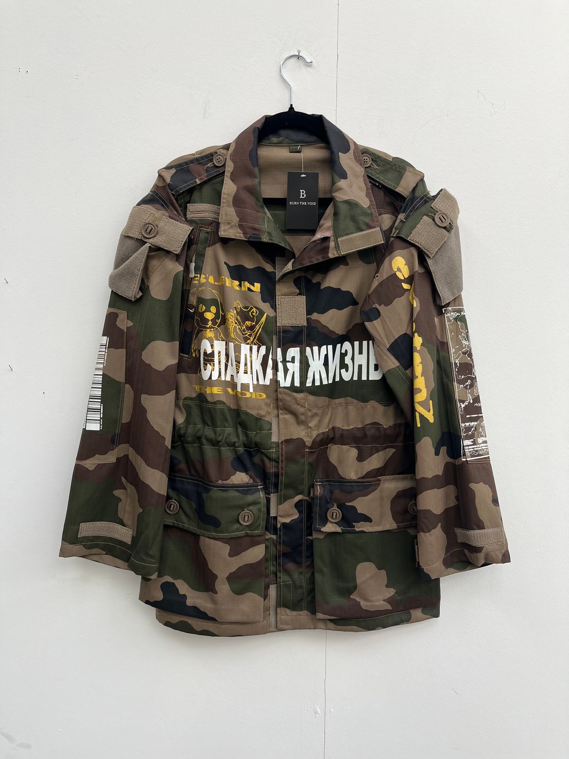 Camo Military Jacket « BIOHAZARD »