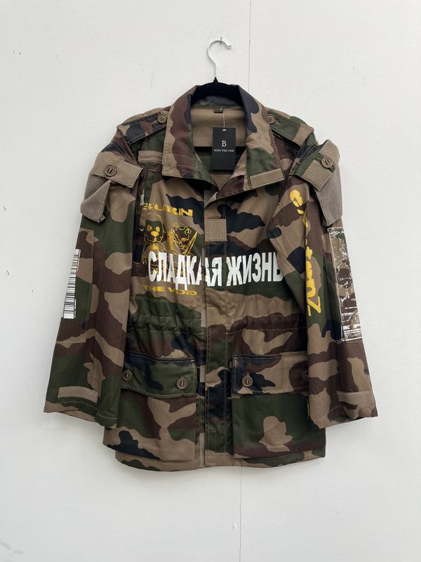 Camo Military Jacket « BIOHAZARD »