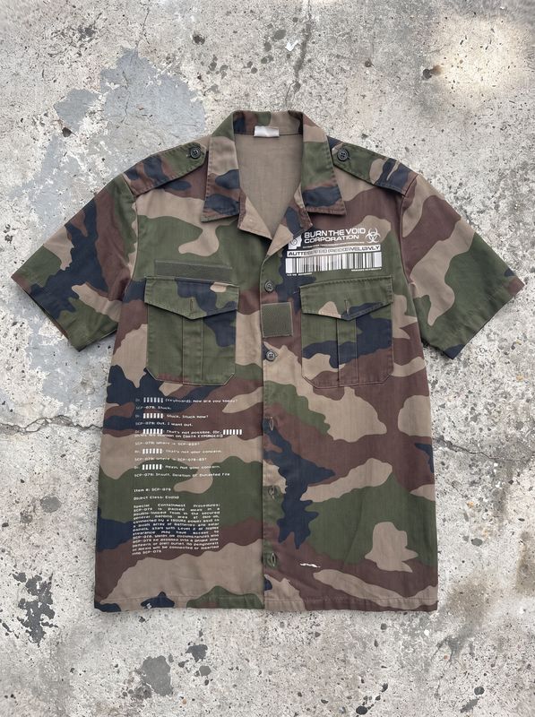 Camo Short-Sleeve Shirt « CLASSIFIED FILE »