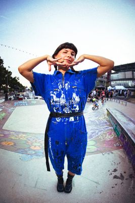 Blue Denim Workwear Overall « DYSTOPIA »
