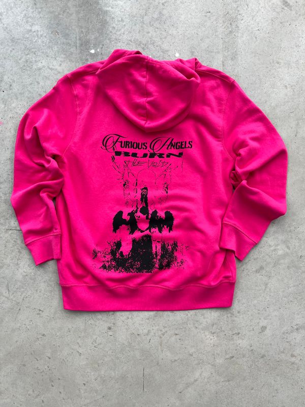 Pink Hoodie « FURIOUS ANGELS »