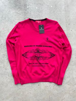 Fuchsia Knit Sweater « ENOUGH IS NEVER ENOUGH »