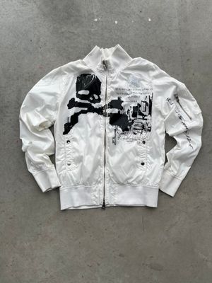 White Wilson Jacket « HEADSKULL »