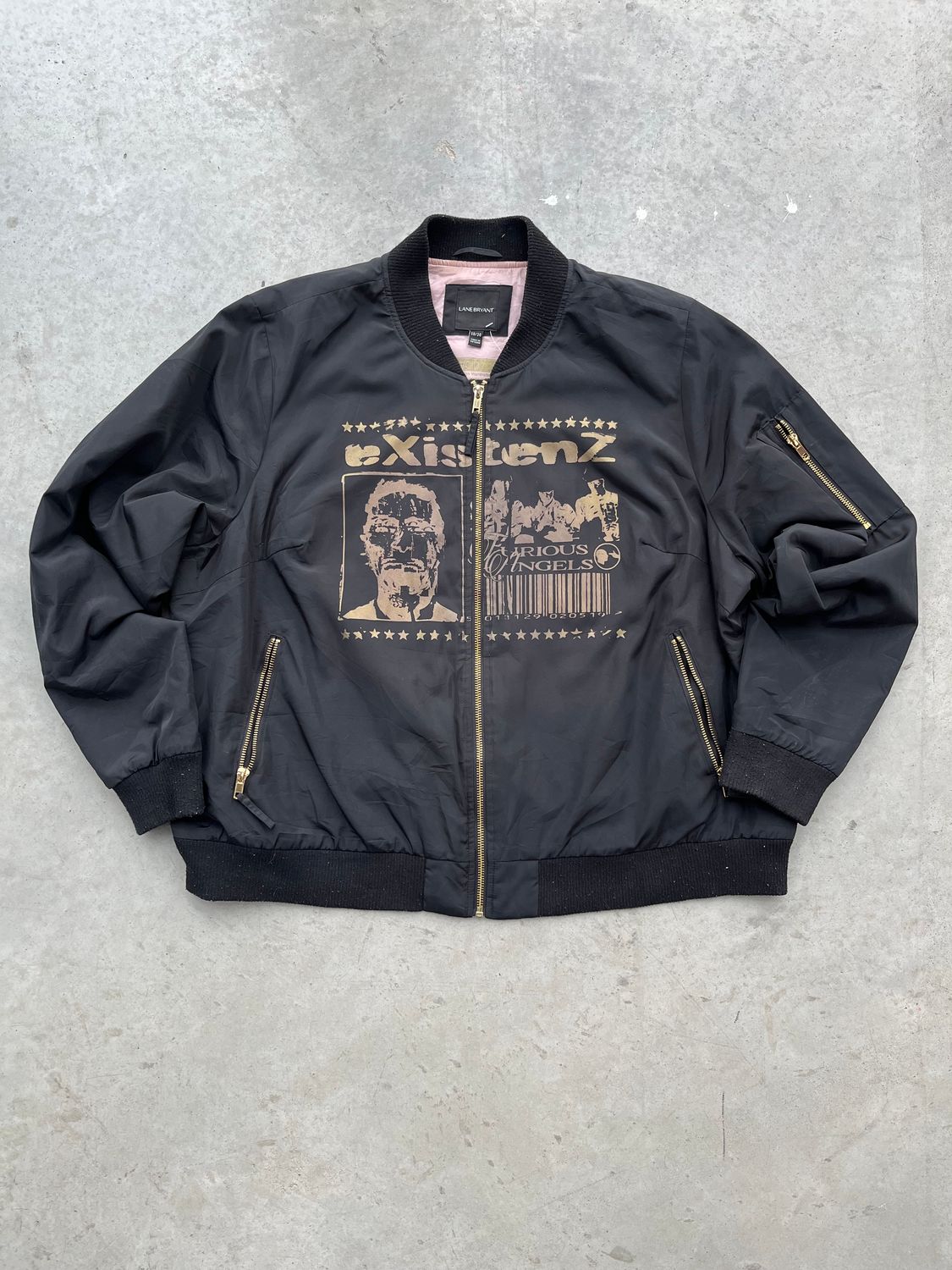 Black Bomber Jacket « ExistenZ »