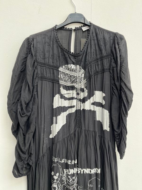 Black Embroidered Dress « PUNK SYNDROME »