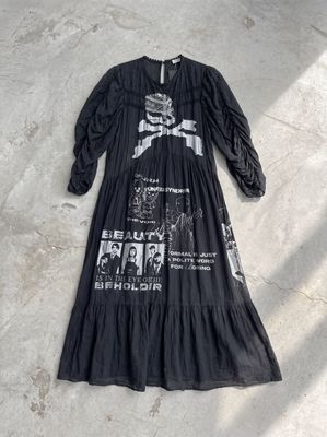 Black Embroidered Dress « PUNK SYNDROME »