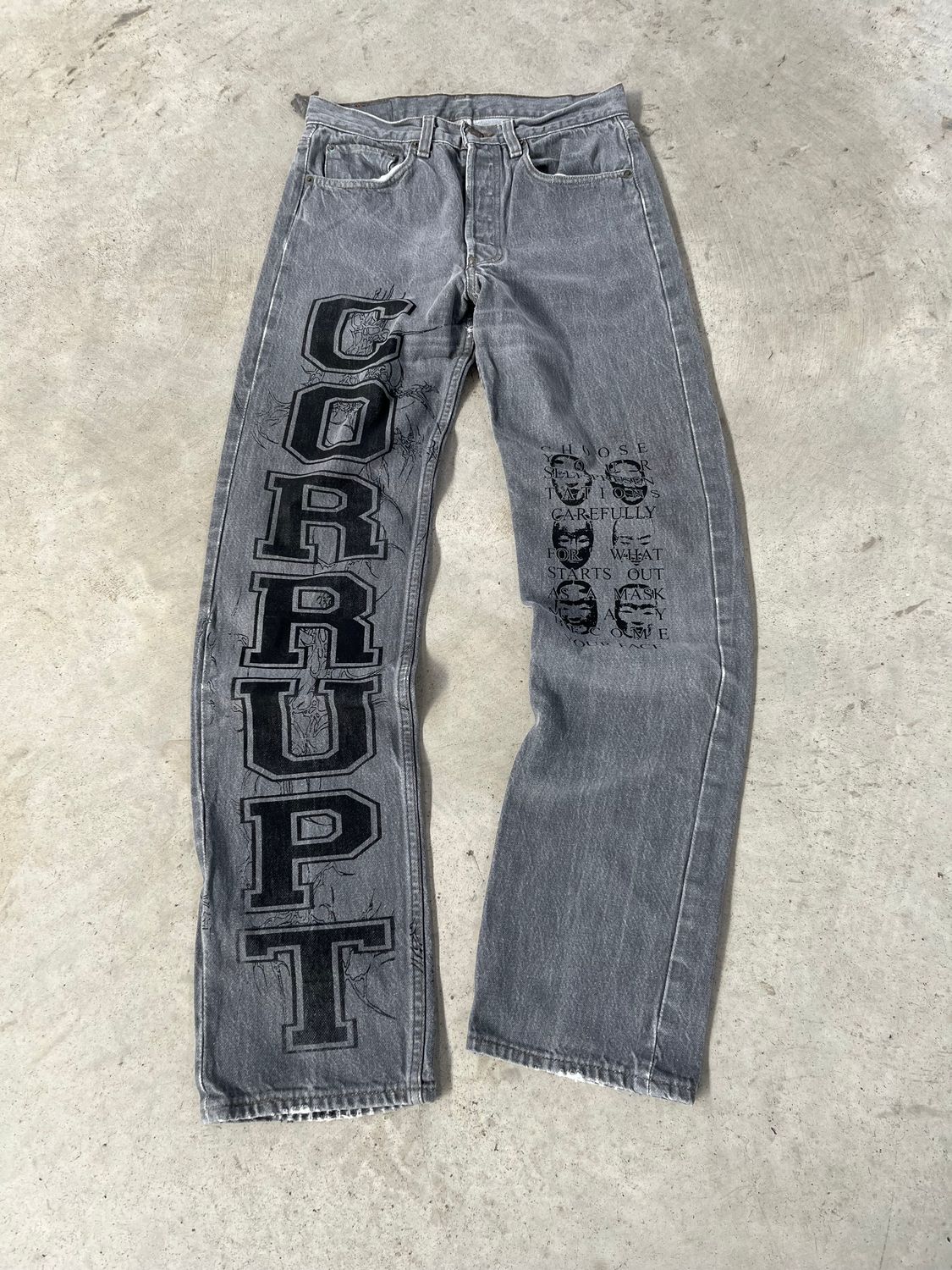 Gray Levi's 501 « CORRUPT »
