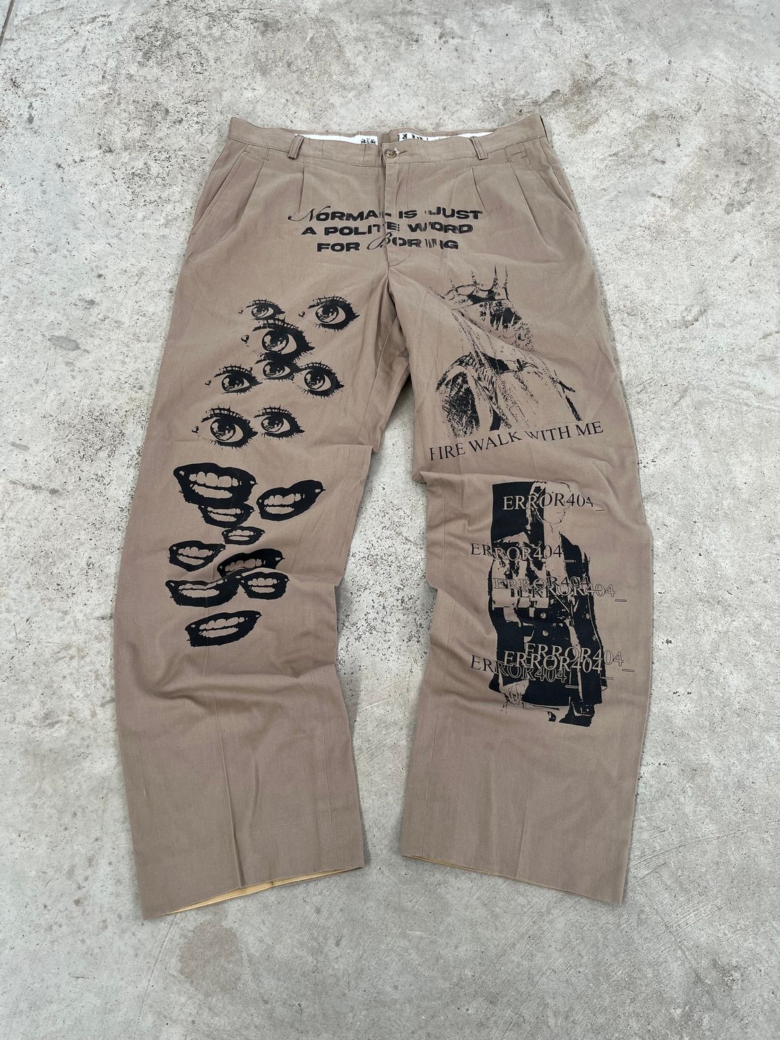 YSL Beige Trousers «DREAMING»