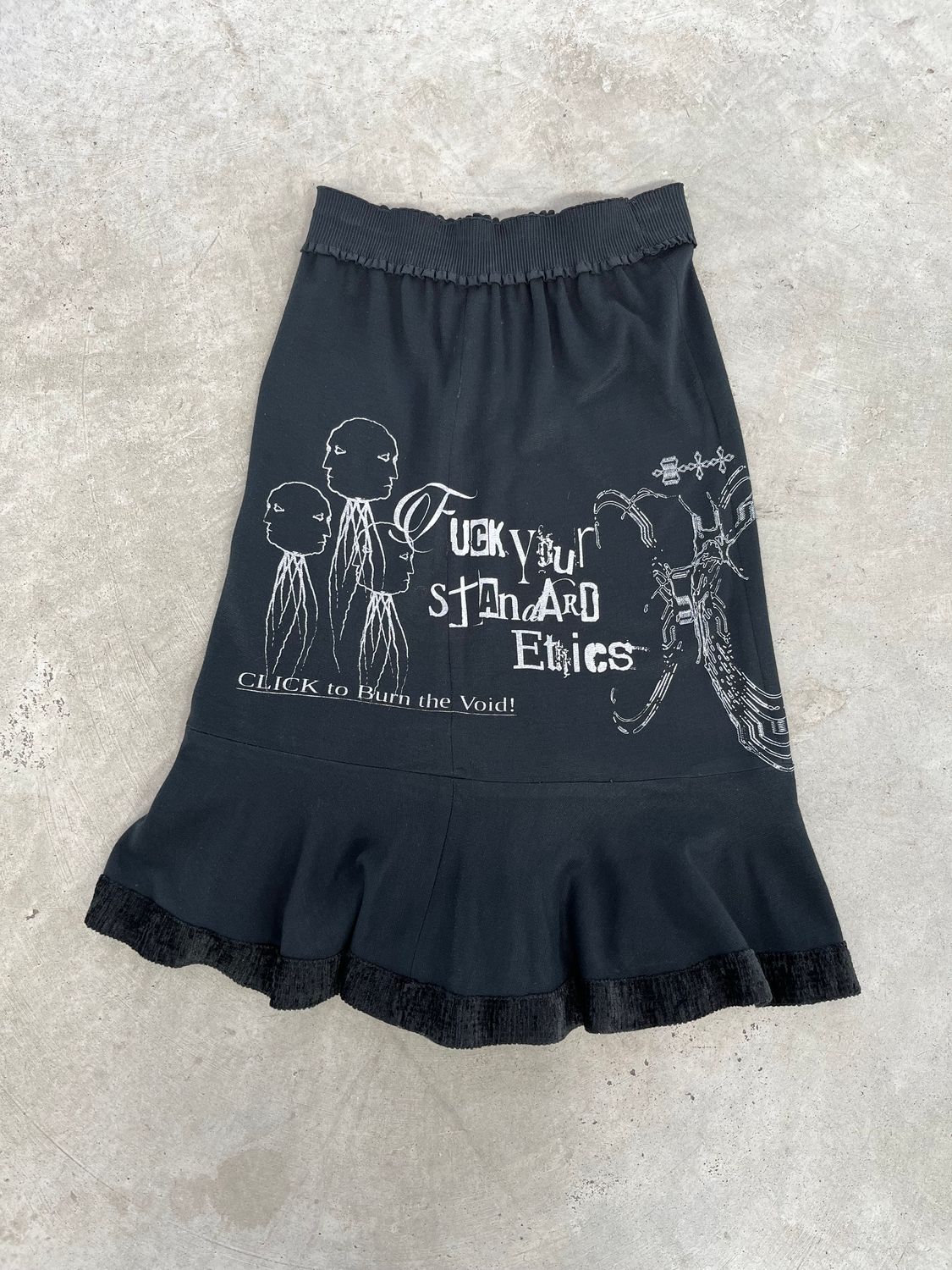 Black Skirt «CHAOS»