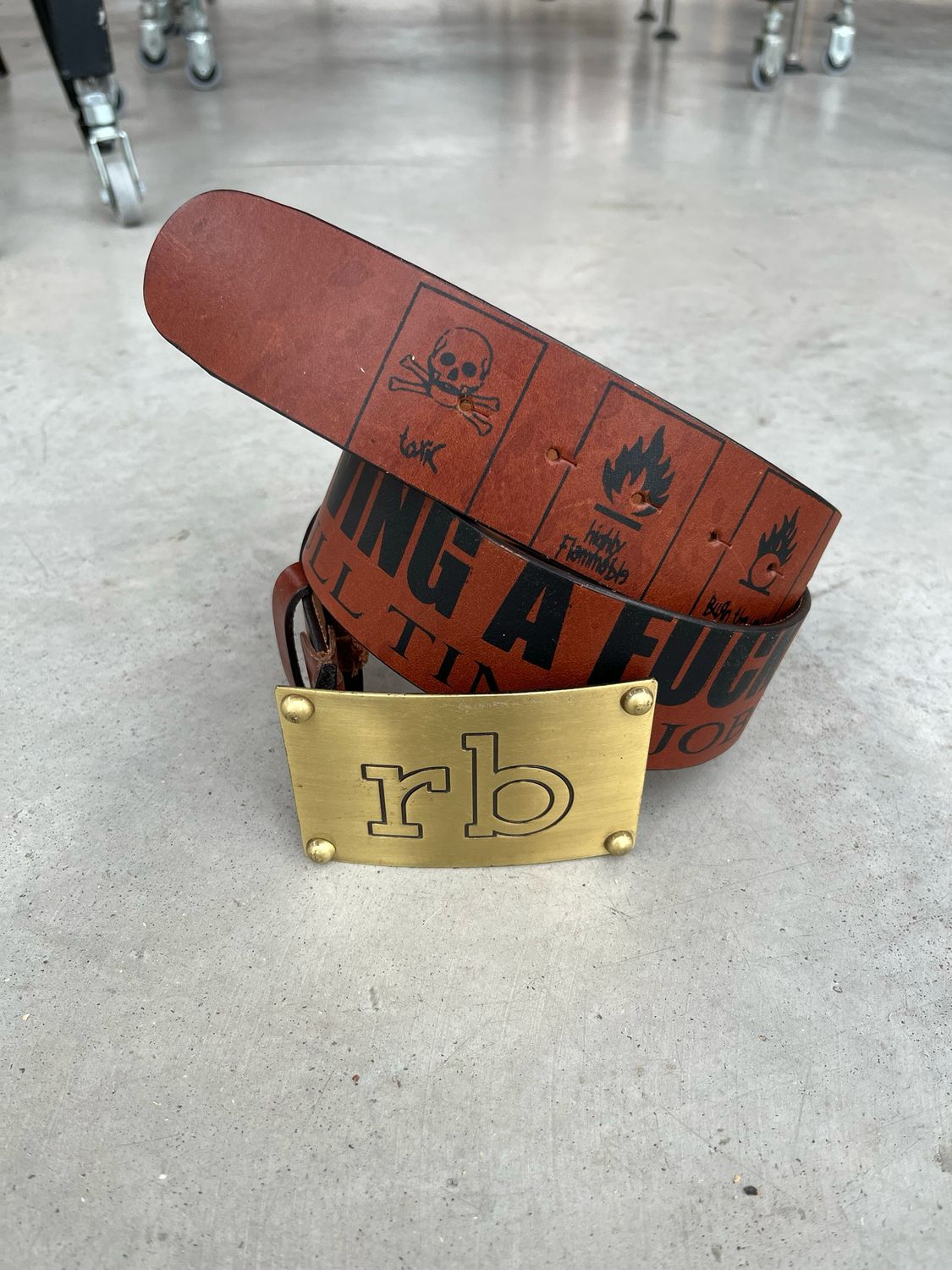 Ceinture RoccoBarocco « TOXIC »
