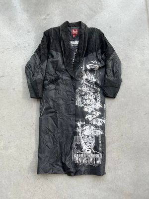 Long trench en cuir «TWILIGHTZONE»
