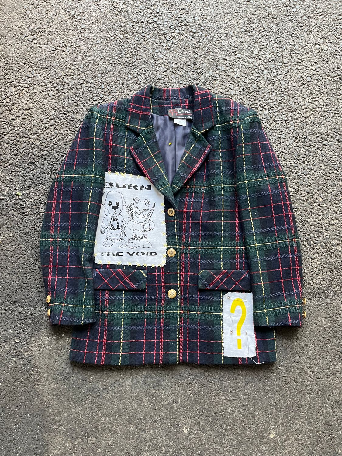 Veste Tartan «SILENCIO»
