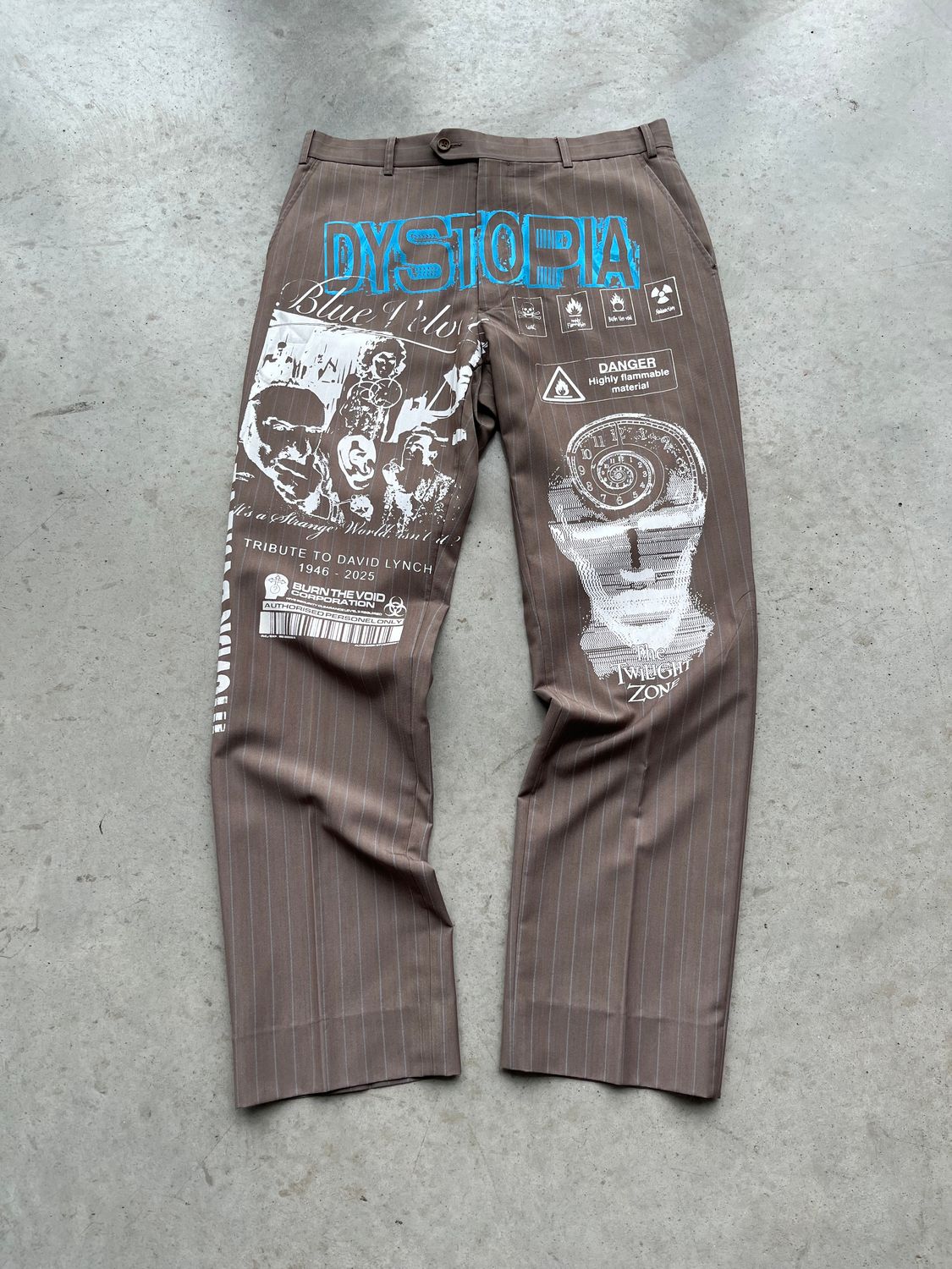 Pantalon de costume «DANGER»