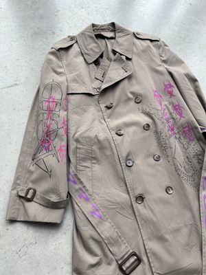 Long trench beige «ACID»