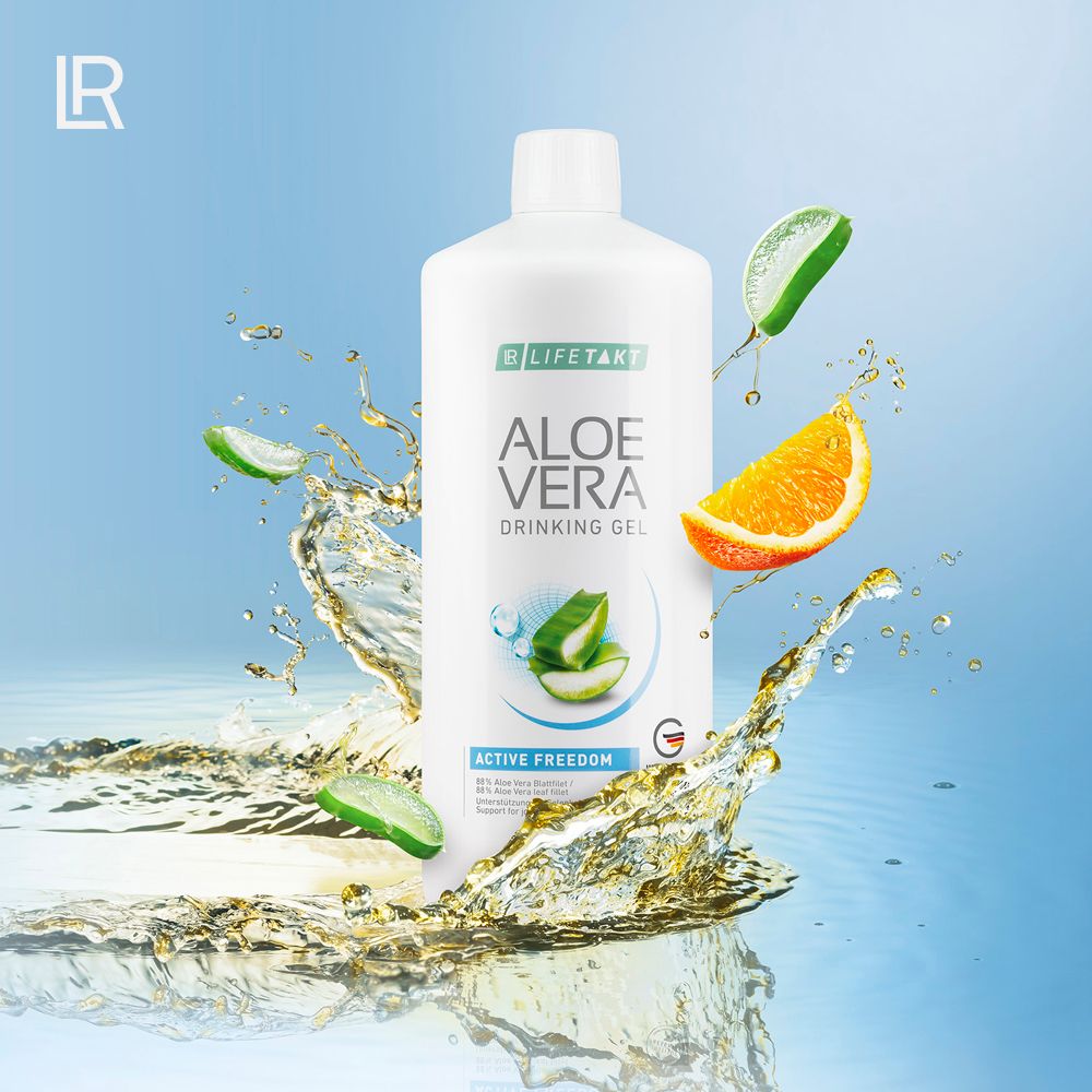 Gel d&#39;aloevera à boire Active Freedom