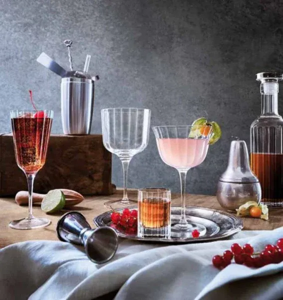 Bach Retro Fizz Glass 4/box