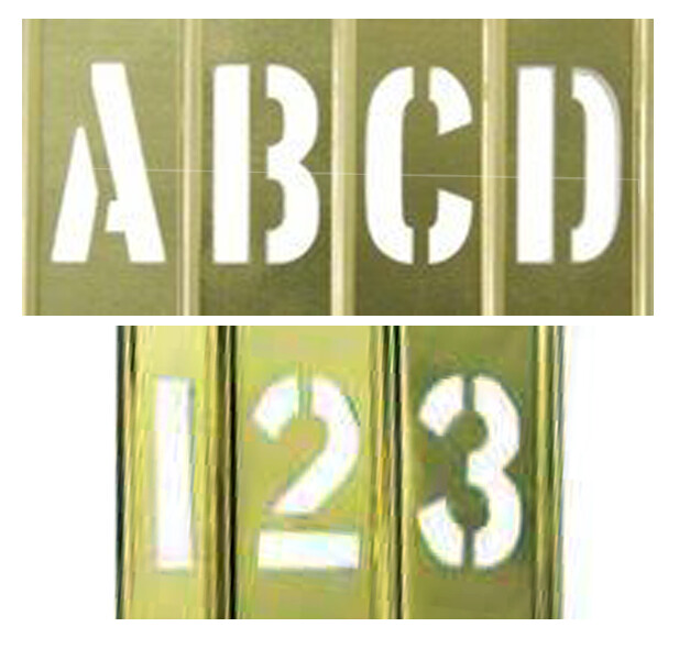 1/2&quot; - 12.7mm Interlocking Stencils
