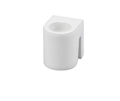 Stas White Cylinder Hook (J-Rail and J Rail Max)