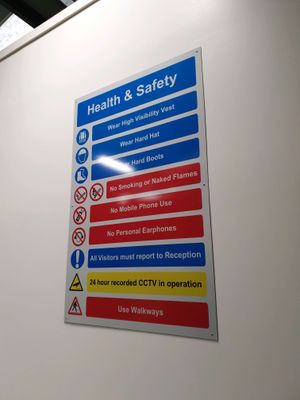 Health &amp; Safety Signs