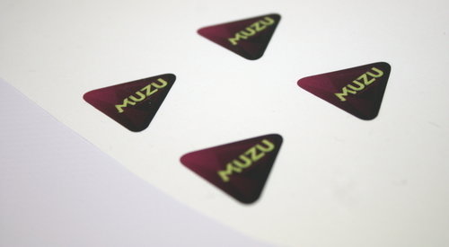 50 - 20 x 20mm Laminated Labels