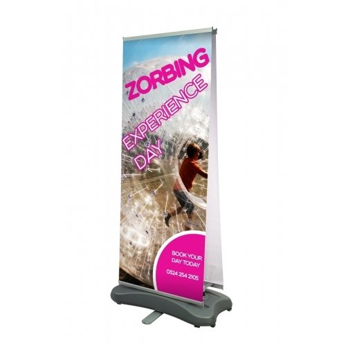 Outdoor hurricane roll-up banner (Single or double sided)