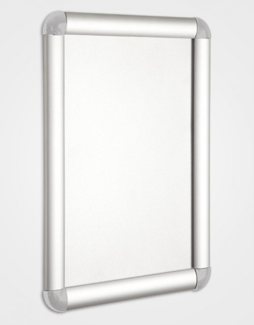 box of 10 Eco 1 Silver Snap Frames
