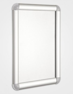 box of 10 Eco 1 Silver Snap Frames