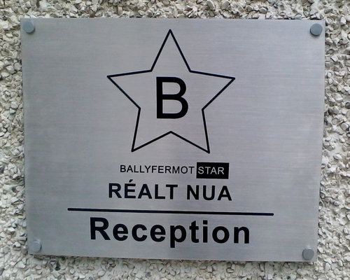 200 x 300mm Stainless Steel Nameplate