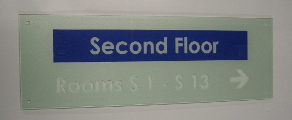 220 x 75mm Acrylic Nameplate