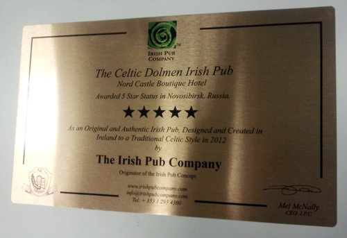 250 x 350mm Aluminium Dye Sublimated Nameplate