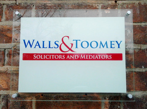 300 x 400mm Acrylic Nameplate