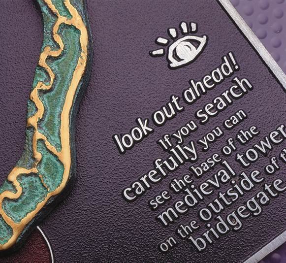 500 x 400mm Heritage Bronze Cast Nameplate