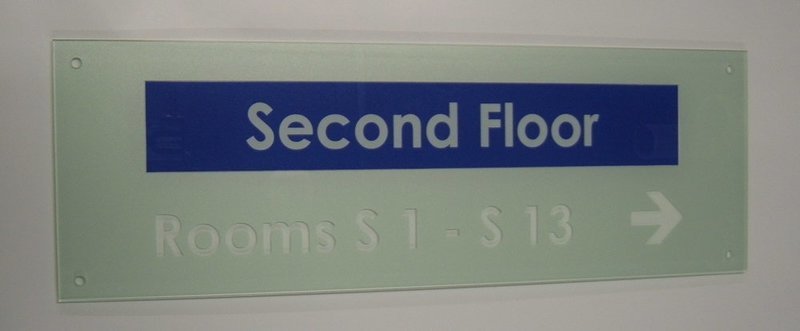 220 x 75mm Acrylic Nameplate