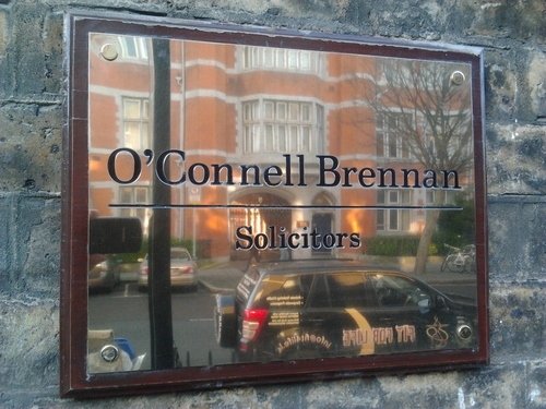 500 x 400mm Brass Nameplate