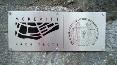 300 x 400mm Stainless Steel Nameplate