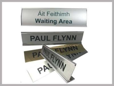 Door and Desktop Signs