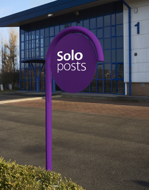 Solo Posts (Panel with pole)