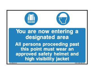 600 x 400mm PPE sign