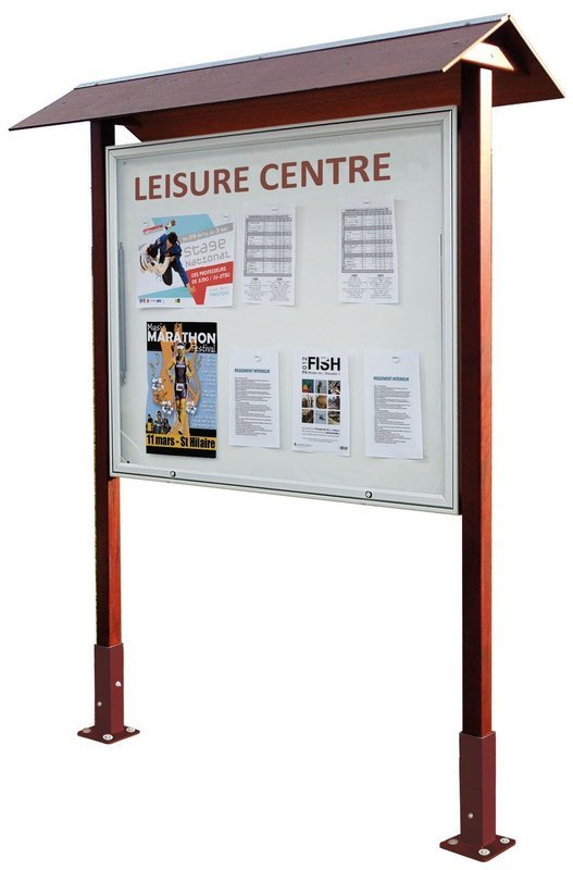Wood Framed Notice Board